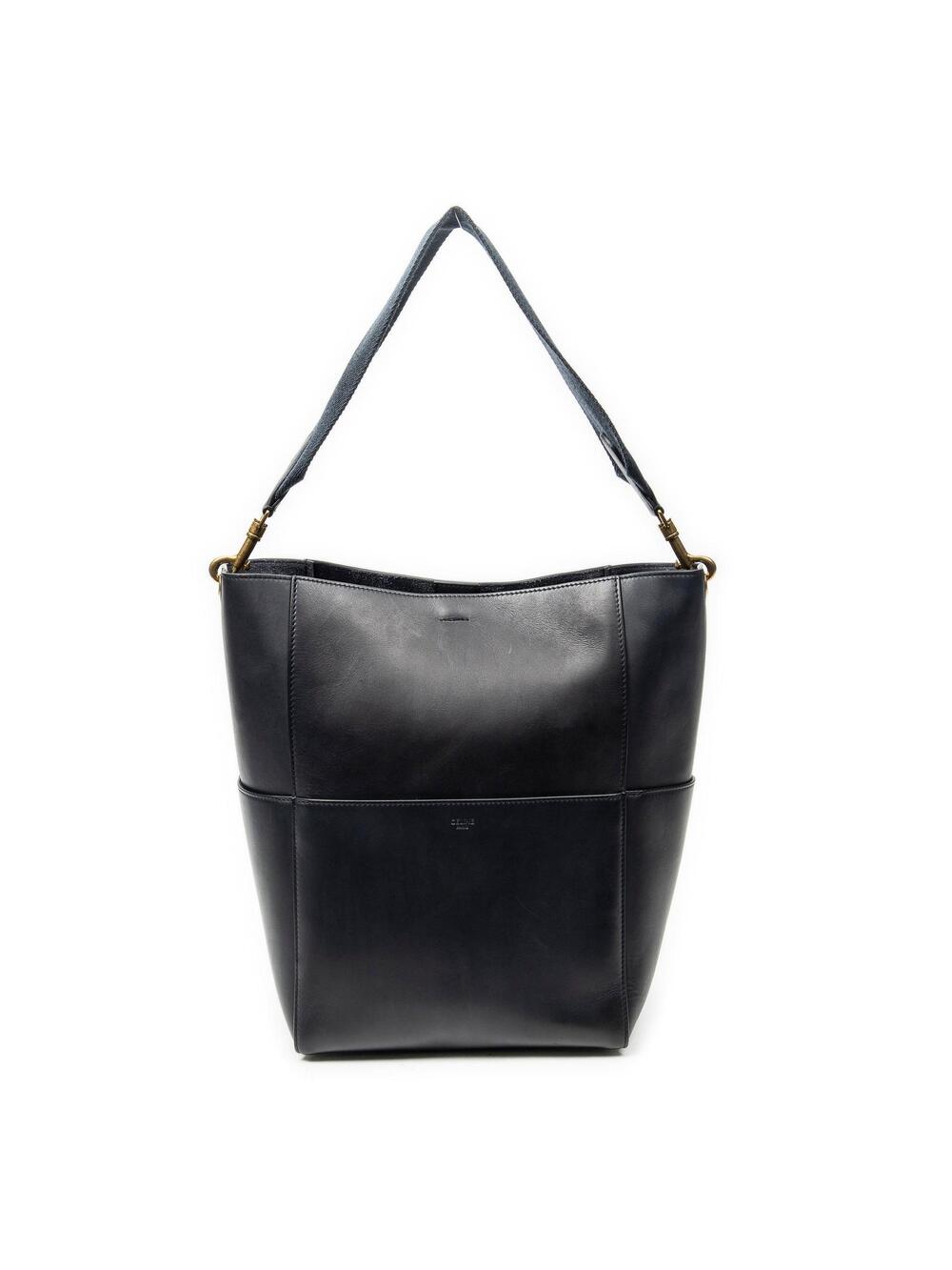 Celine Sangle Seau Bag Calfskin Large #371875C10B